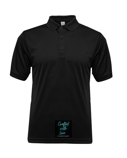 Black Drifit Uniform Polo