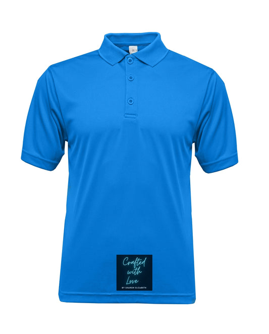 Columbia Blue Drifit Uniform Polo