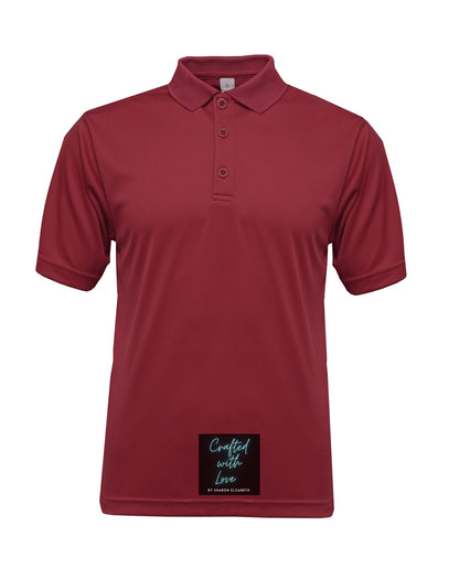 Cardinal Red Drifit Uniform Polo