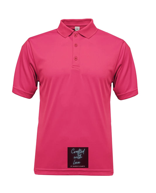 Neon Pink Drifit Uniform Polo