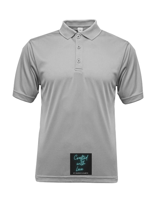 Silver Drifit Uniform Polo