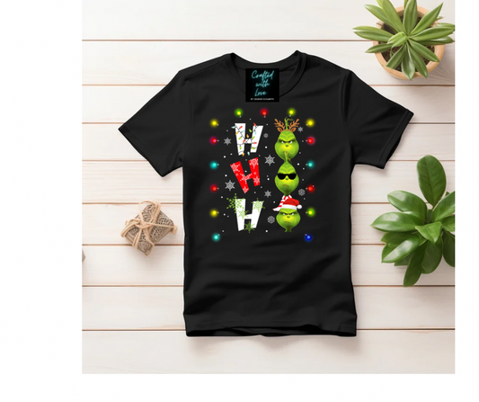 HoHoHo Grinch Christmas Tee