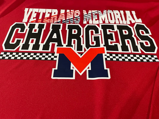 Veterans Memorial Chargers Spirt Shirt