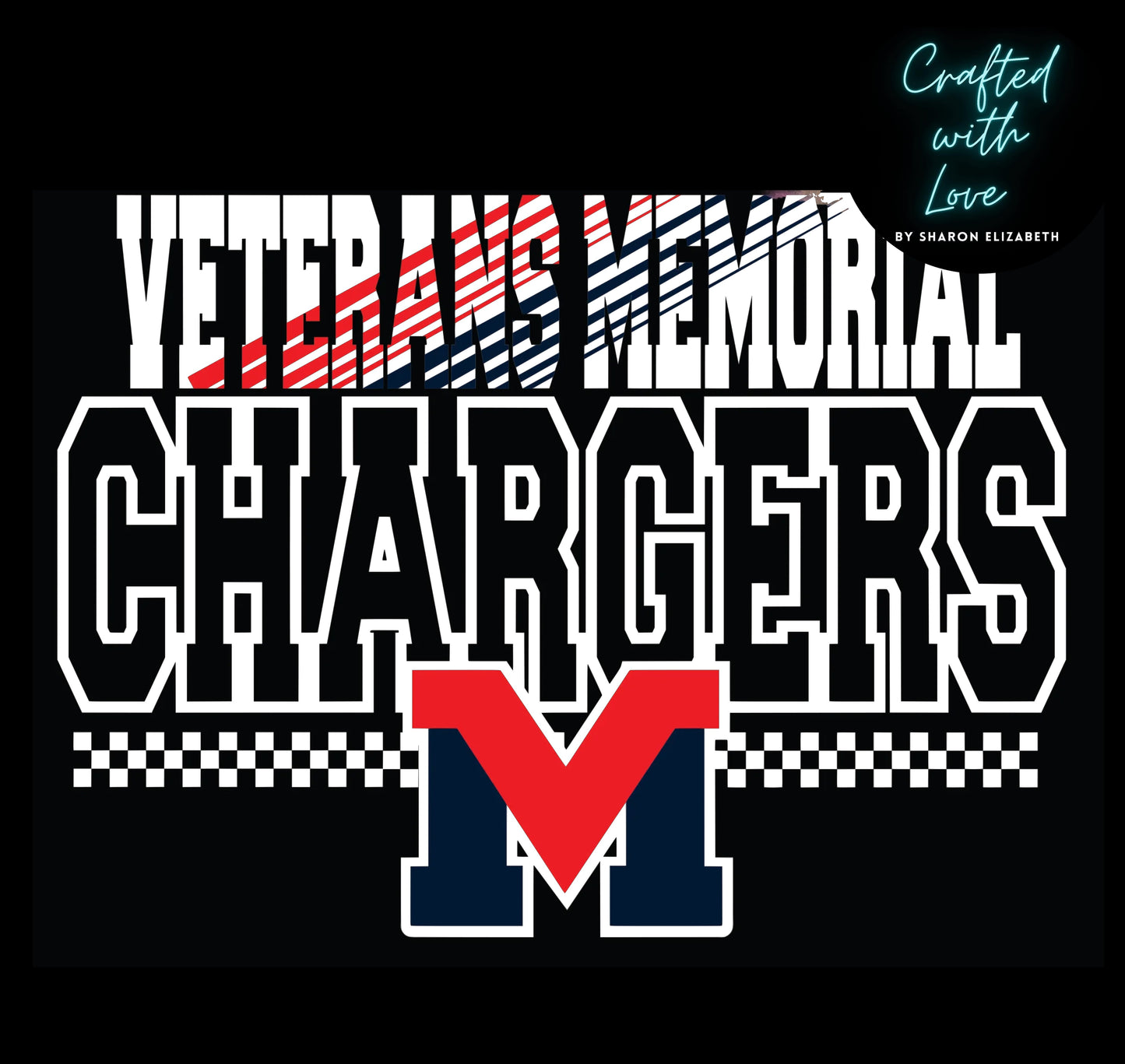 Veterans Memorial Chargers Spirt Shirt