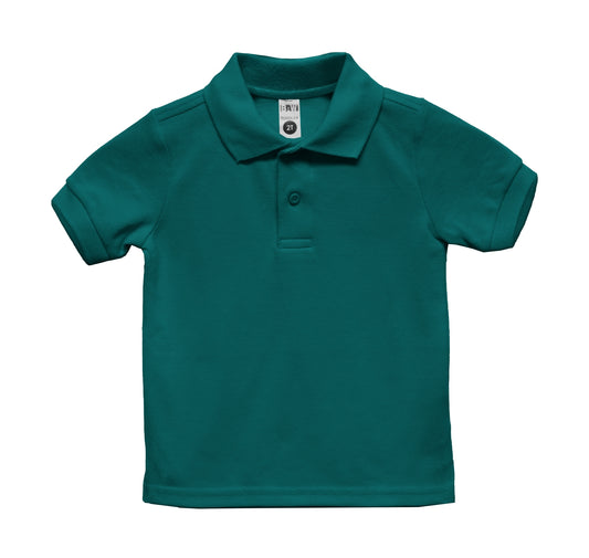 TODDLER TEAL  POLO SHIRT-Champion Elementary