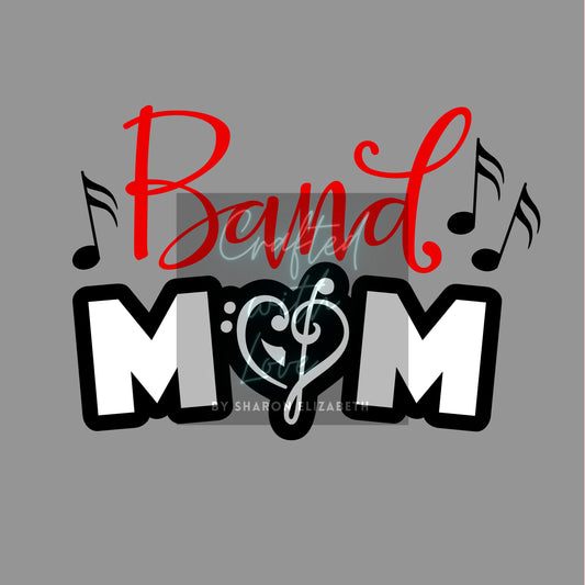 Band Mom Digital HTV Print