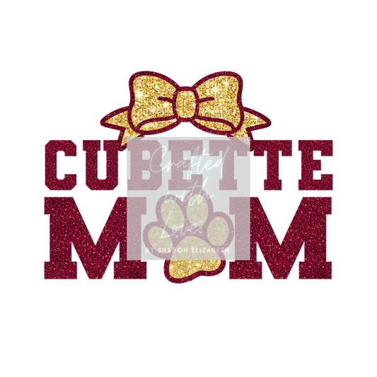 Cubette Mom Digital HTV Print