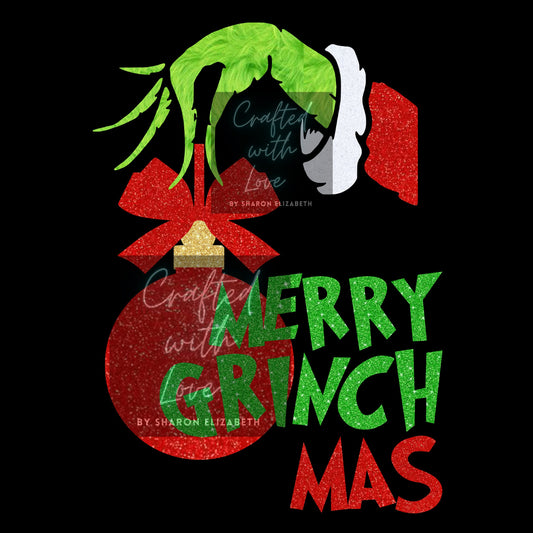 Merry Grinchmas HTV Print