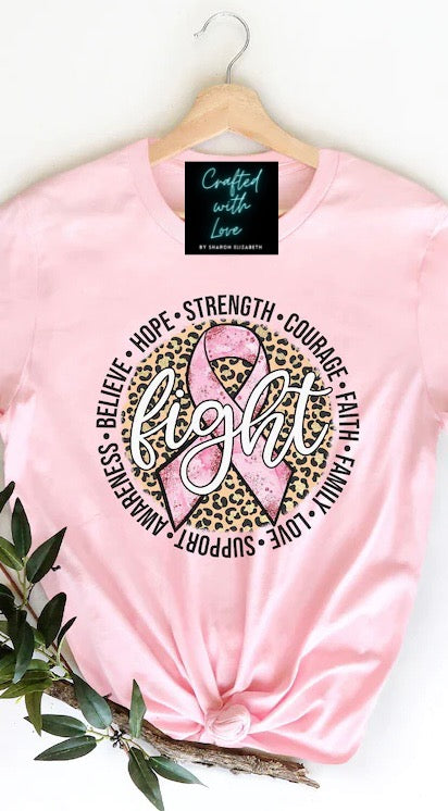 Fight Breast Cancer Leopard BCA